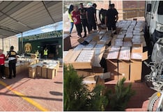 Ica: incautan casi un millón de cigarrillos de contrabando ocultos entre botellas vacías