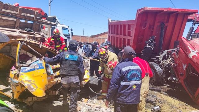 Juliaca: tres muertos y más de 10 heridos en racha de accidentes
