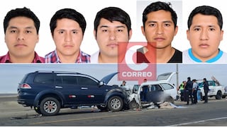 Ica: identifican a los cinco fallecidos tras brutal choque frontal en la Panamericana Sur