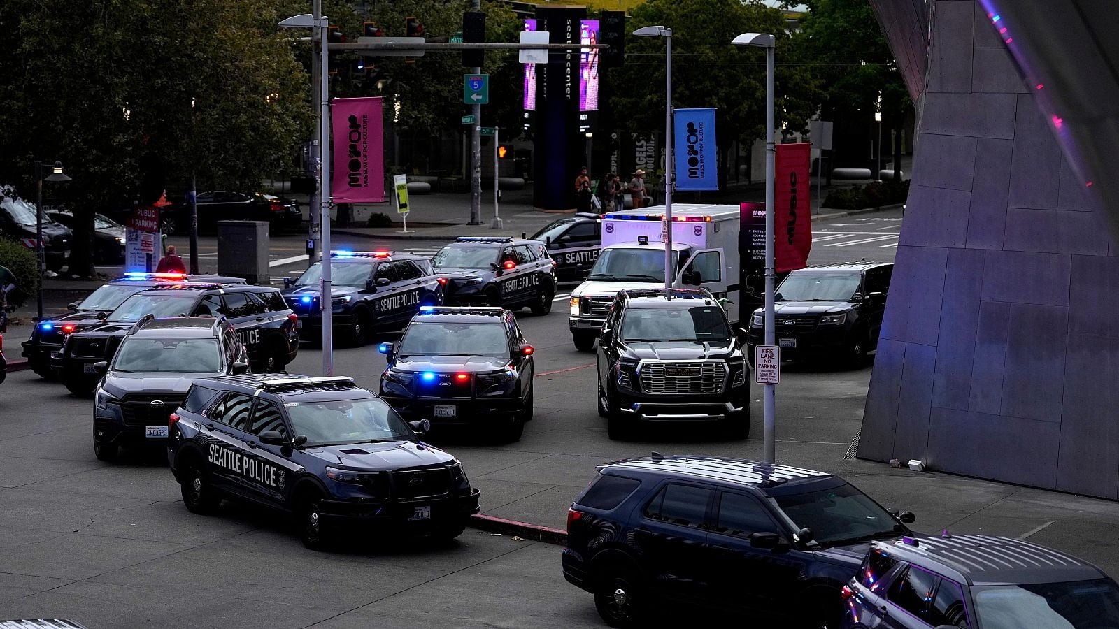 Estados Unidos: tiroteo en festival gastronómico de Seattle deja tres muertos y cuatro heridos. Foto: AP Photo/Lindsey Wasson.