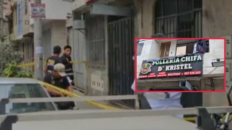 Cercado de Lima: atacan a balazos pollería-chifa y dejan una nota en la puerta