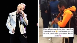 Billy Idol se emociona con peruano que toca su música con una quena 