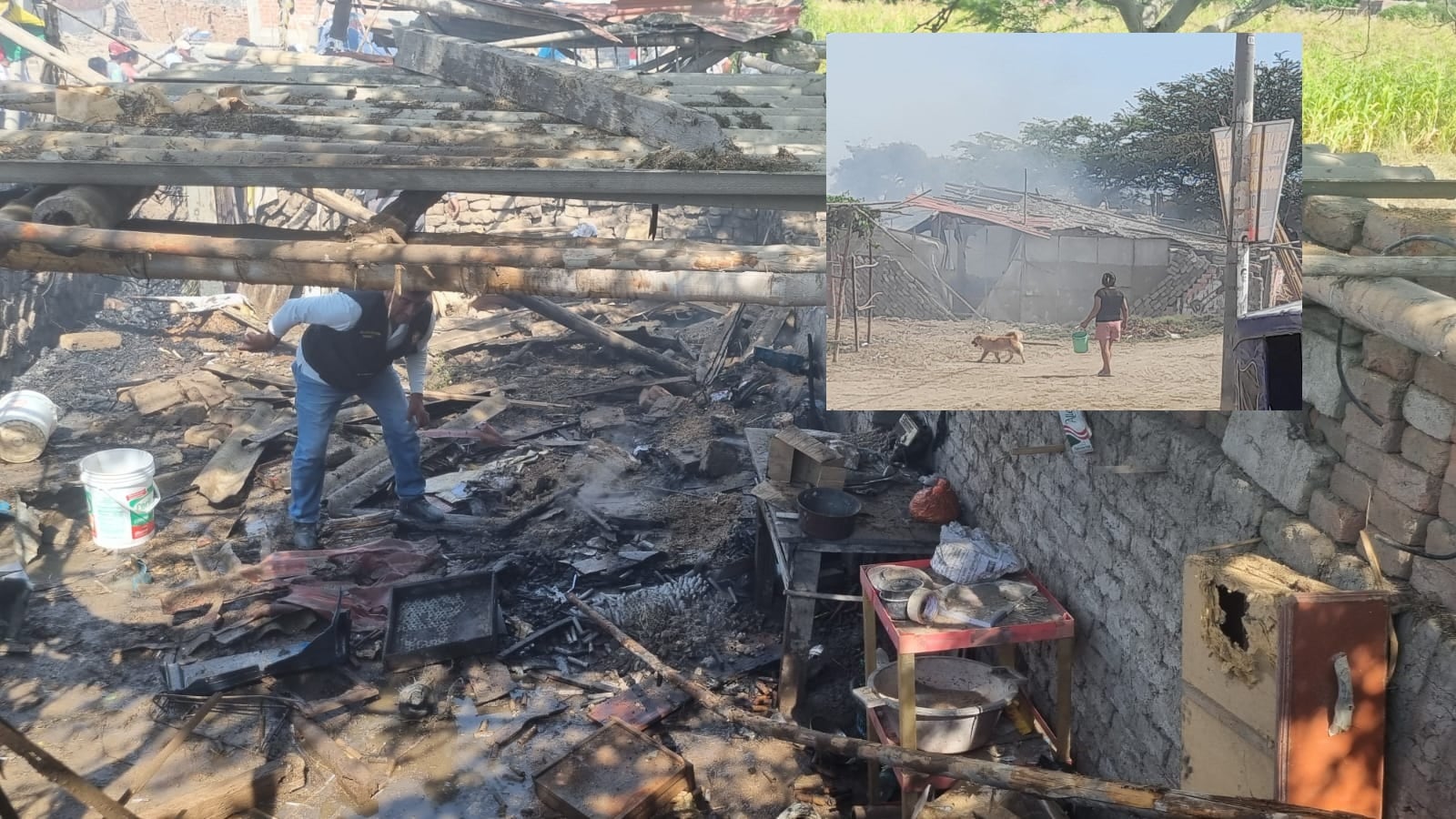 Niños están graves.