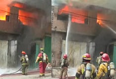 Incendio en Villa El Salvador: explosiones en ferretería amenazan negocios y viviendas