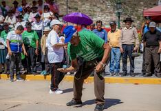 Huánuco: entusiastas abuelitos reviven juegos de antaño del trompo, yaz y otros