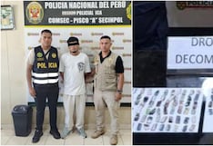 Pisco: cae “Anuel Doble A”, presunto microcomercializador de droga