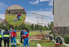 Arequipa: Trabajador muere tras caer de andamio en Socabaya