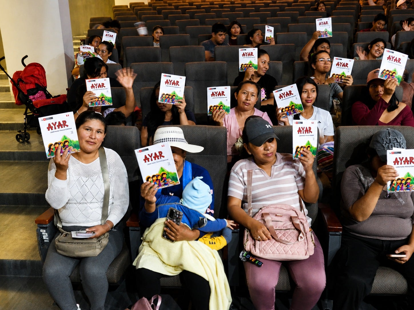 Madres de familia del MIDIS aprendieron más sobre seguridad financiera. (FOTO: Difusión)