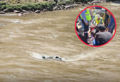 Vehículo cae al río Mantaro y arrastra a personas en Matachico
