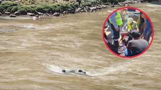 Vehículo cae al río Mantaro y arrastra a personas en Matachico