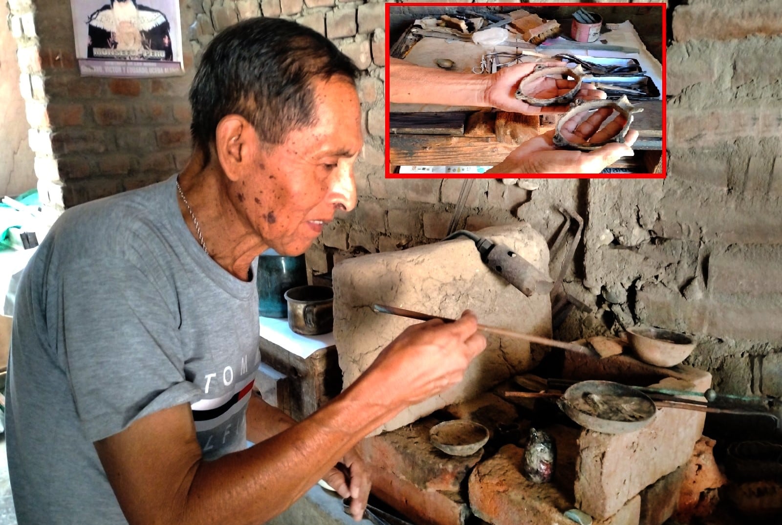 Hermanos Ipanaqué Fernández desean exponer herramientas de antaño que dejó su padre