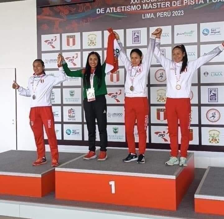 En Campeonato Sudamericano de Atletismo Máster, Carmen Neira Romero se impuso.