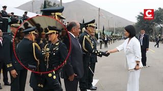 Keiko Fujimori encabezó ceremonia de reconocimiento del nuevo comandante general de la PNP