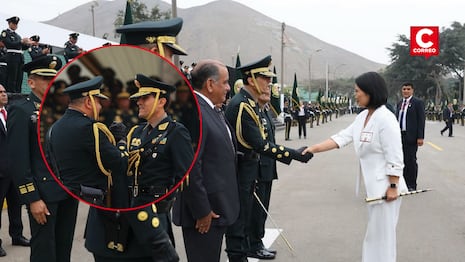 Keiko Fujimori encabezó ceremonia de reconocimiento del nuevo comandante general de la PNP