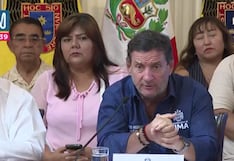 Renzo Reggiardo pide a José María Balcázar ampliar estado de emergencia y reforzar seguridad en Lima