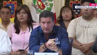 Renzo Reggiardo pide a José María Balcázar ampliar estado de emergencia y reforzar seguridad en Lima