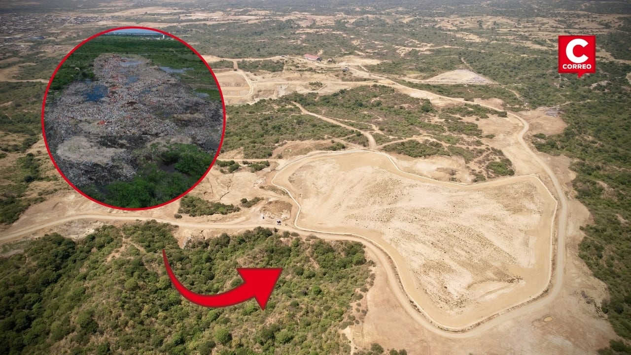 Minam transforma botadero de residuos en espacio seguro para más de 107 mil personas en Tumbes. Composición: Diario Correo.