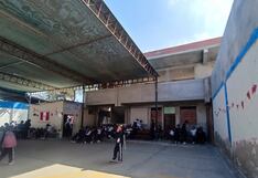 Piura: Los alumnos reciben clases en una obra inconclusa y peligrosa