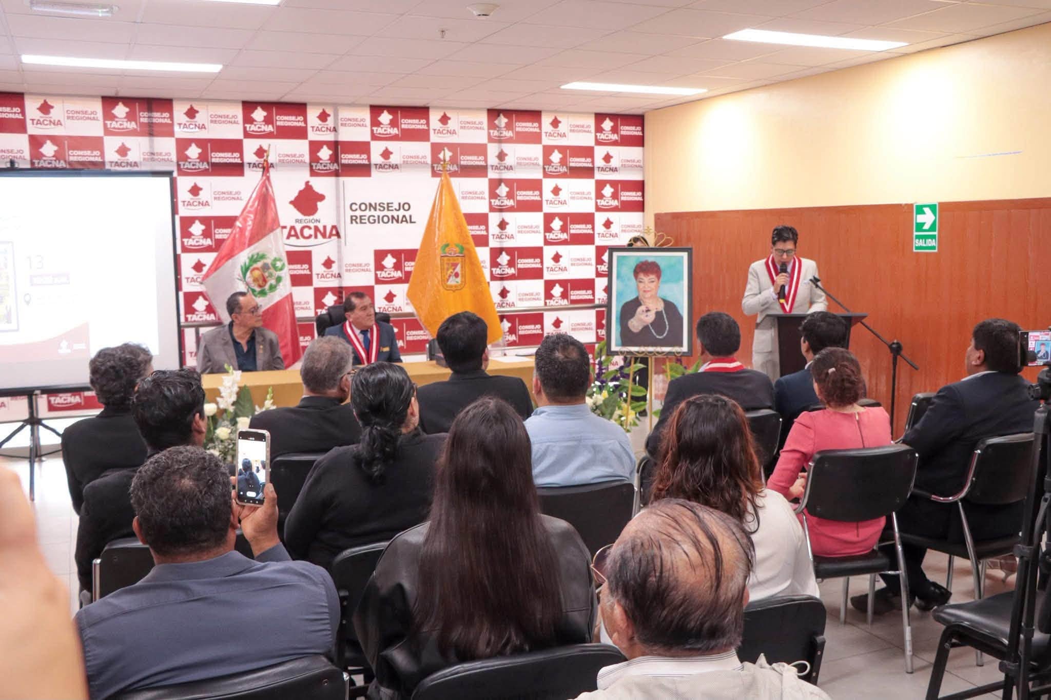 Ceremonia se desarrolló con poresencia de familiares de la emblemática cantante. (Foto: Difusión)