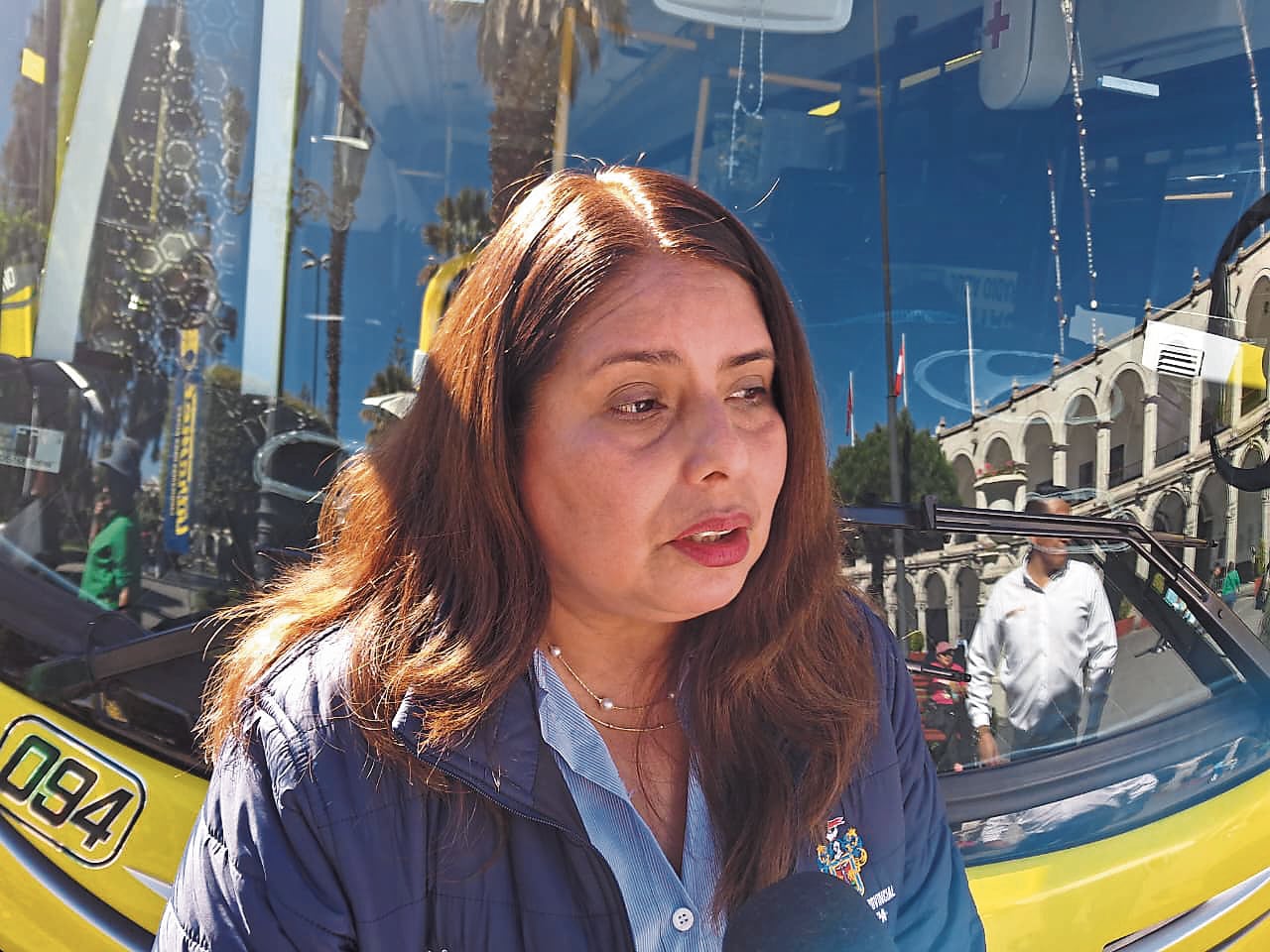 Gerenta de transportes de la Municipalidad Provincial de Arequipa, Milagros Chirinos, enfrentará la acusación. Foto: GEC.