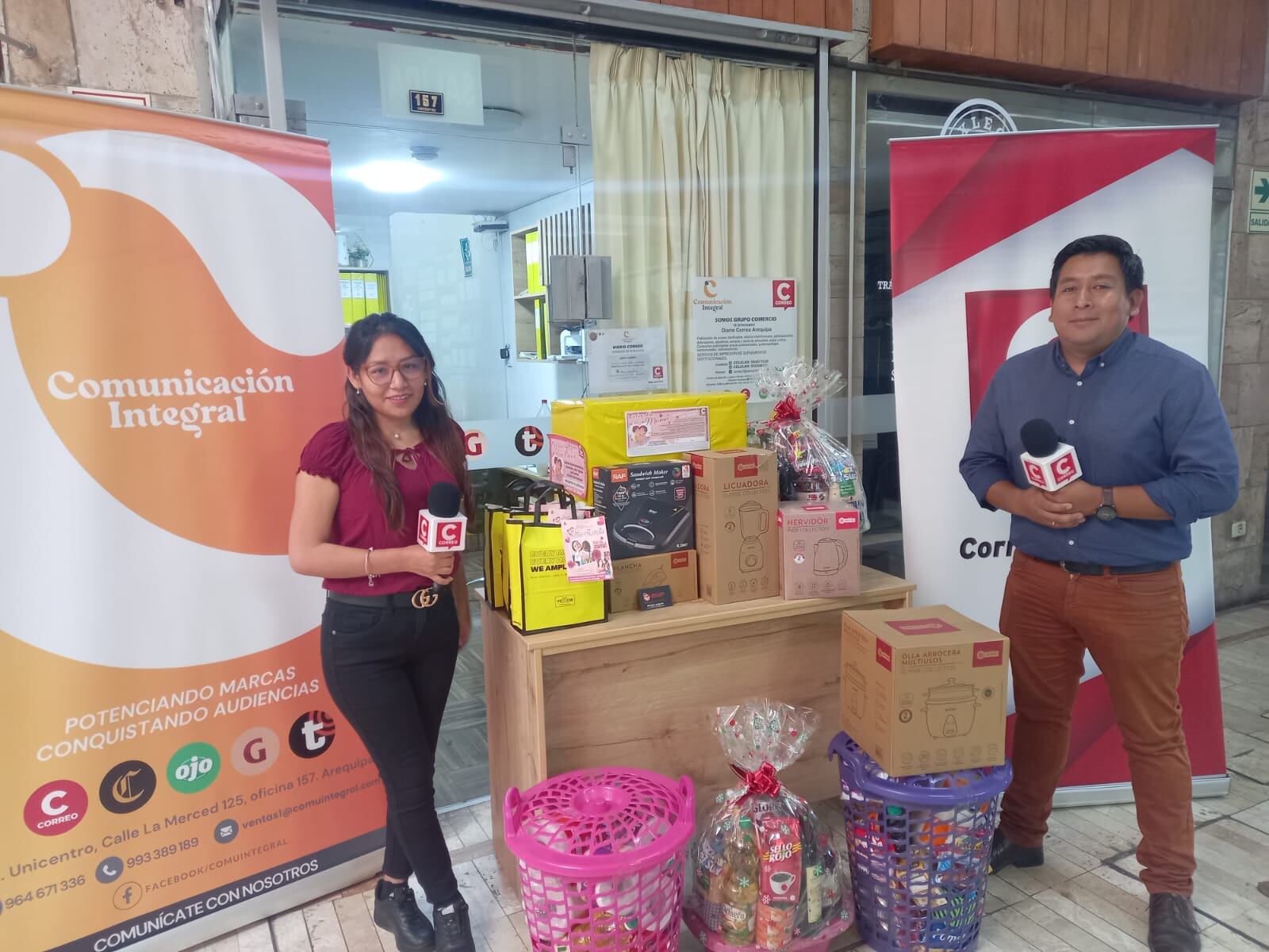 Diario Correo realizó sorteo por el Día de la Madre. Foto: GEC