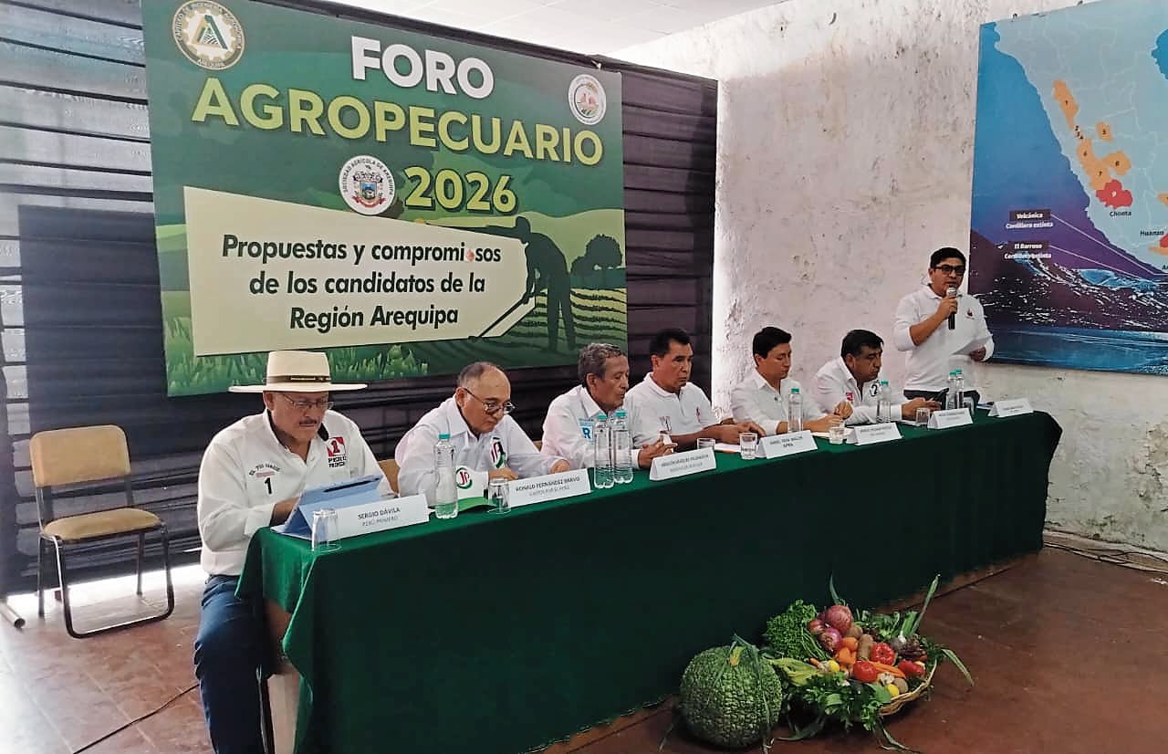 Elecciones 2026: conozca las propuestas de los candidatos para la agricultura en Arequipa (Foto: Álvaro Figueroa/@photo.gec)