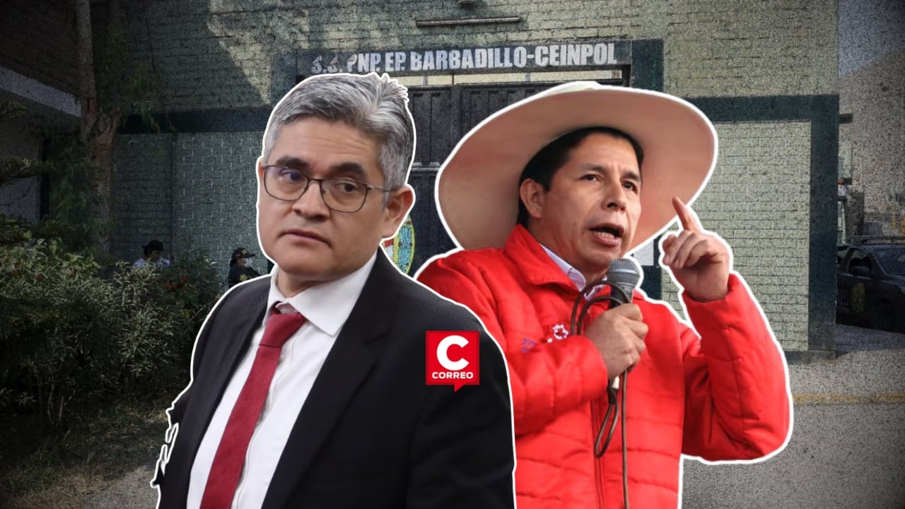 Exfiscal José Domingo Pérez defenderá a Pedro Castillo en proceso por golpe de Estado (VIDEO). Composición: Diario Correo.