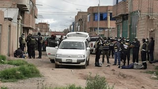 Tras tenaz persecución, policías detienen a cinco sospechosos en Juliaca (FOTOS)
