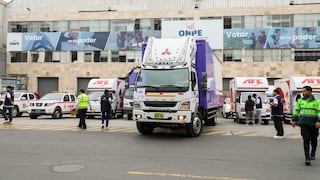 ONPE culminó distribución de material electoral al interior del país