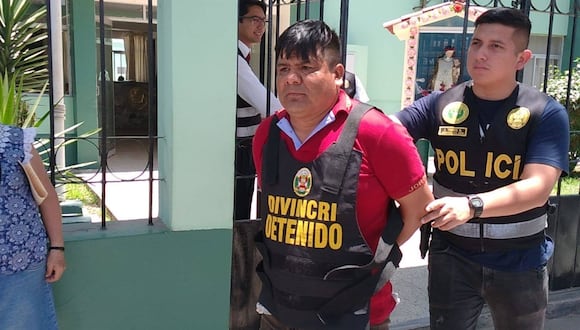 José Elmer Suclupe Valera, presunto cabecilla de banda de violadores sexuales.