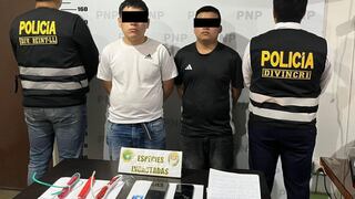 Trujillo: Jóvenes caen con dinamitas y carta extorsiva
