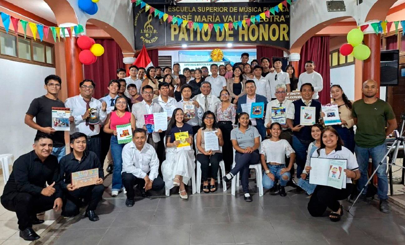 Actividad académica realizó Escuela de Música de Piura.