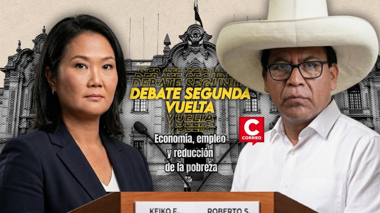 Keiko Fujimori a Roberto Sánchez: “Qué poco hombre es usted”. Composición: Diario Correo.