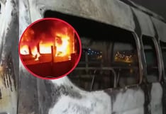 Disputa por cobro de cupos en Ventanilla: Extorsionadores incendian combi de transporte público