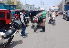 Piura: Más de 350 vehículos informales intervenidos en operativos durante octubre