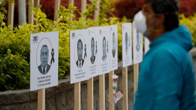 CMP: 239 médicos han muerto y 62 permanecen en UCI por el coronavirus