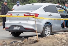 Hallan a dos hombres acribillados en un auto en la carretera Imperial–Quilmaná