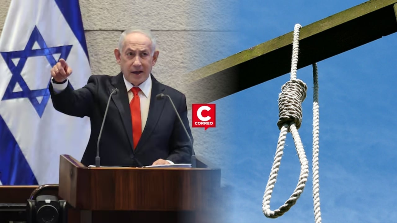 Israel aprueba pena de muerte exclusiva para palestinos acusados de terrorismo. Composición: Diario Correo.