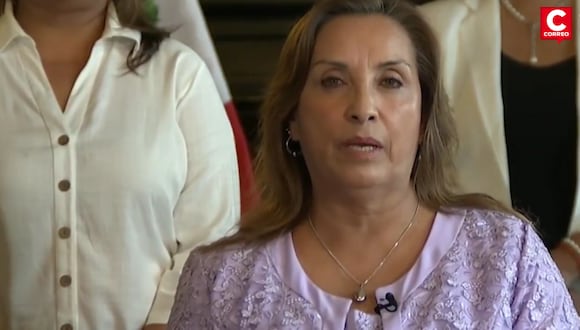Dina Boluarte pide a la ciudadanía defender la democracia tras allanamiento a su casa por el caso Rolex.