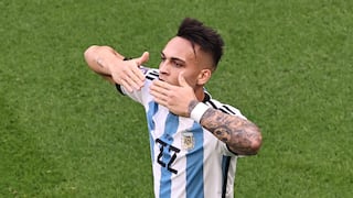 Lautaro Martínez cataloga el Argentina vs. México como “una final”