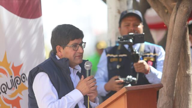 Gobernador de Arequipa, Rohel Sánchez, pide pasar página de adelanto de elecciones 