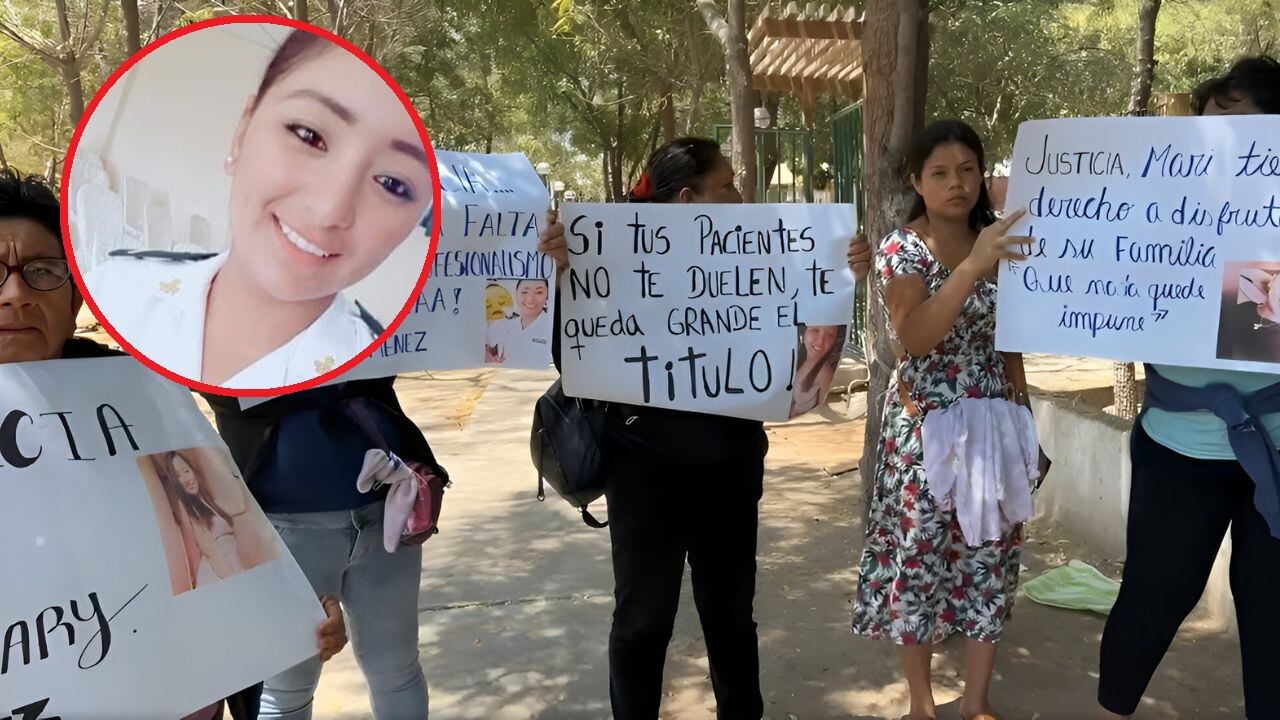 Los familiares y amigos de la policía aseguran que murió por una presunta negligencia médica.