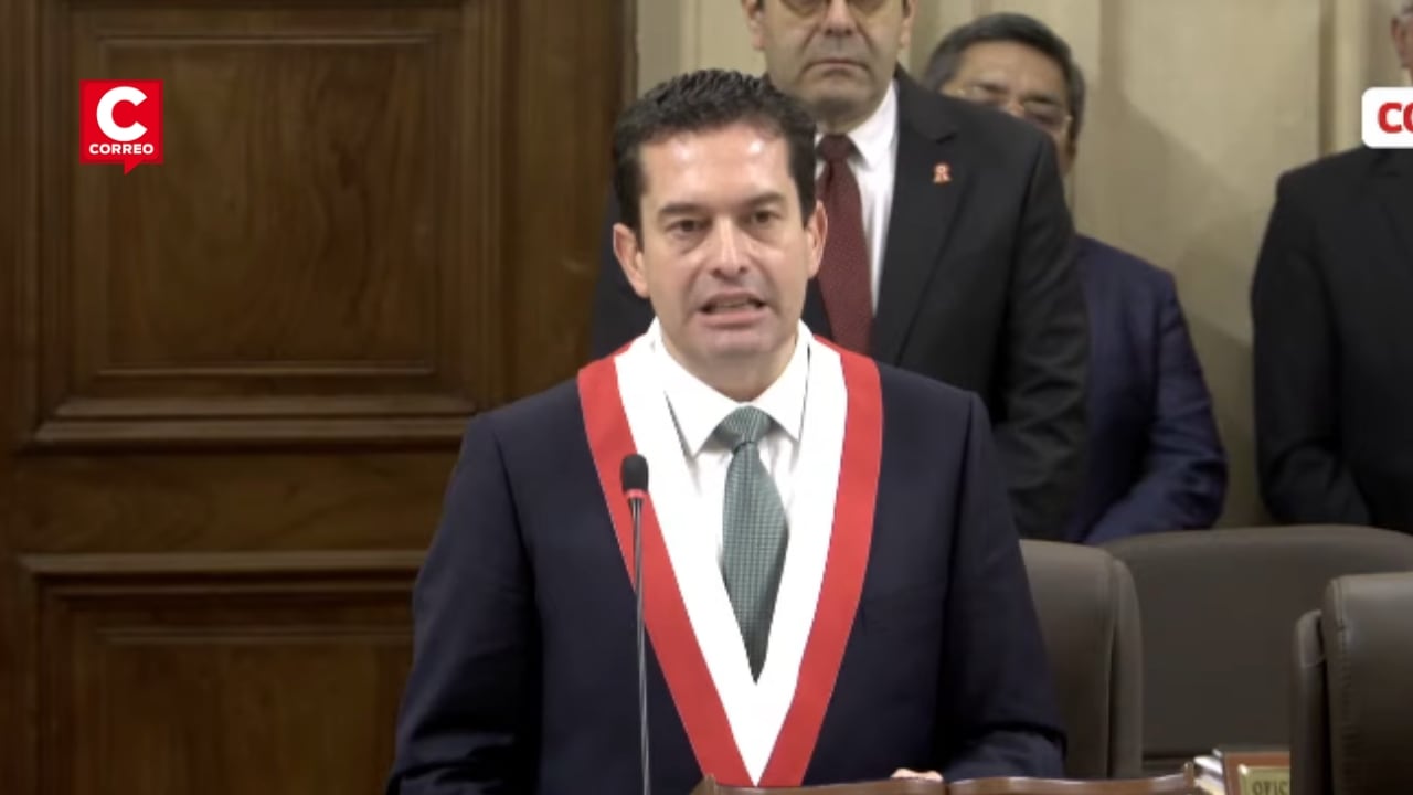 Miguel Torres asume la presidencia del Senado: “Debemos anteponer el país a nuestras diferencias”.
