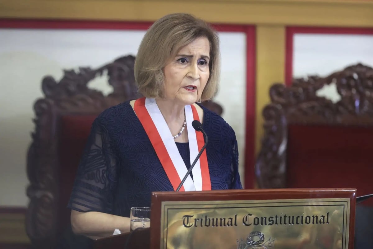 La presidenta del Tribunal Constitucional admitió fallas en el proceso interno y cuestionó la rapidez con la que el caso fue llevado a audiencia. (Foto: Andina)