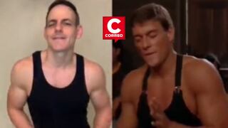 Mark Vito sorprende con su imitación del icónico baile de Jean-Claude Van Damme (VIDEO)