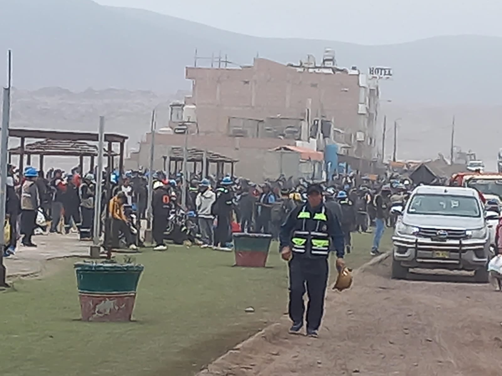 Mineros artesanales llegan al distrito de Chala. Foto: difusión.