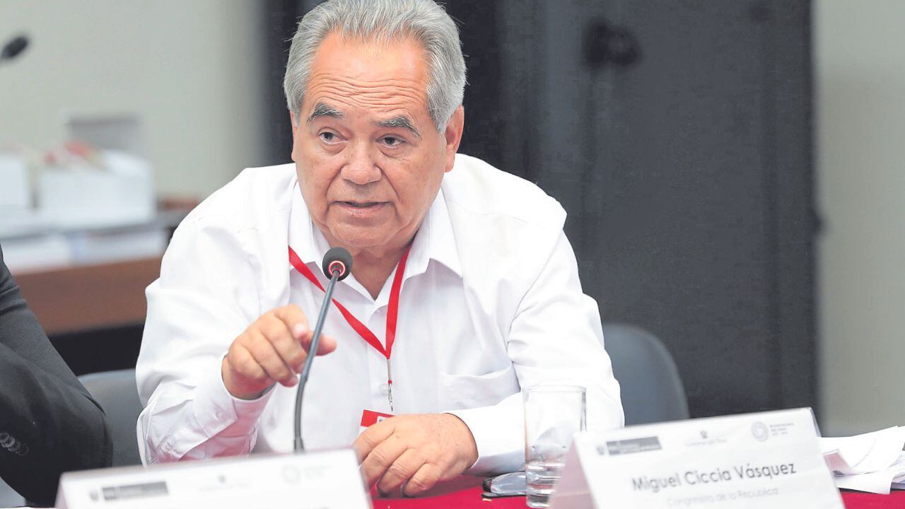 Miguel Ciccia Vásquez, congresista por Renovación Popular. (Foto: archivo GEC)