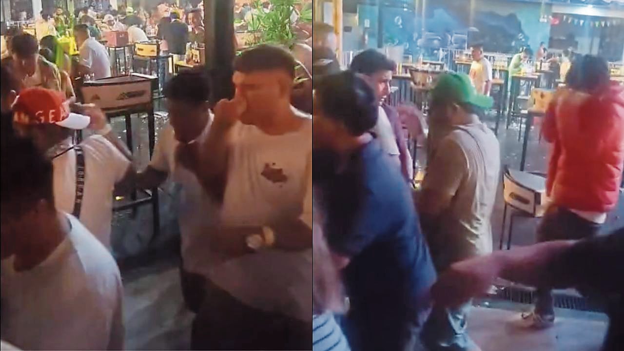 Dejaron artefacto en los servicios higiénicos del local de diversión.