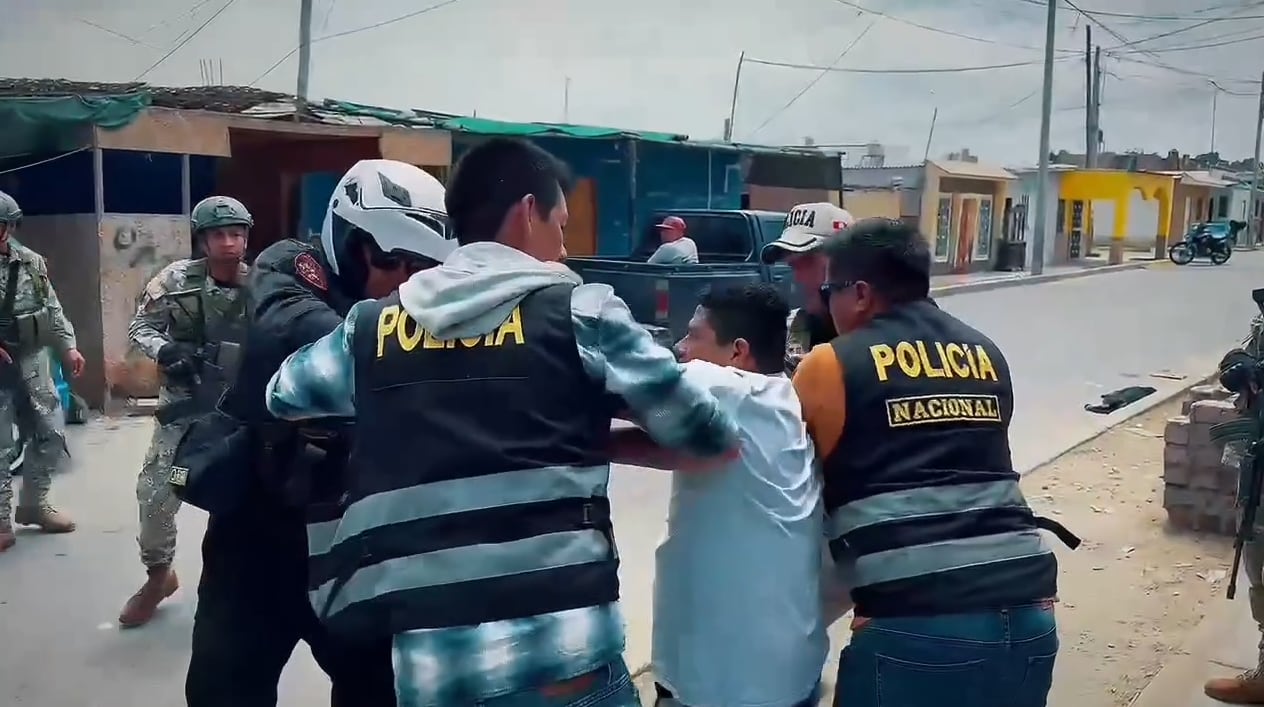 Pisco: capturan a sujeto conocido como "Chapo Guzmán" durante operativo en La Favela