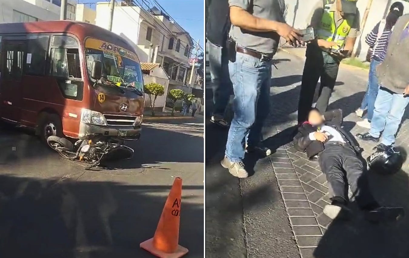 Accidente de tránsito en el sector de Umacollo. Foto: Captura de pantalla.